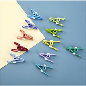 인티몰 클립잇 빨래집게 다용도 집게 10가지색상 20p, 1개