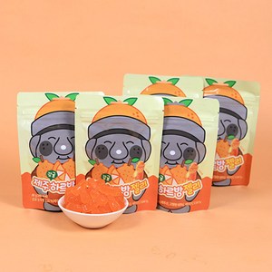 에스디푸드 제주 감귤 하르방 젤리, 80g, 5개