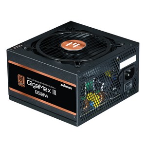 잘만 GigaMax III 850W 80Plus Bronze 모듈러 ATX3.1 (PCIE5)