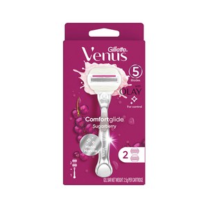Venus 올레이 슈가베리 면도기 + 면도날 2개