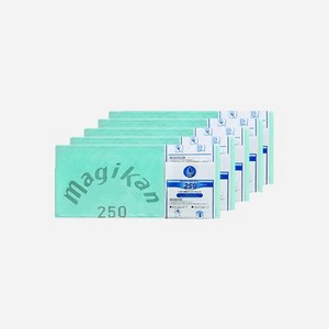 매직캔 250 그린 로고리필 기저귀 쓰레기봉투, 16L, 5개
