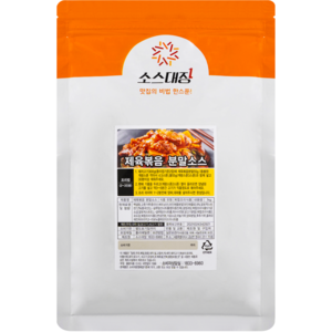 소스대장 제육볶음 소스 양념 분말, 400g, 1개