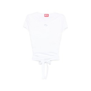 디젤 T버니 테일 타이 웨이스트 티셔츠, 화이트계열, Standard XS(KR 44)