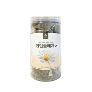 양원농장 더와이 원형통 흰민들레차, 30개입, 1.2g, 1개