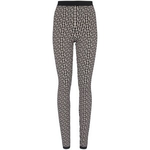 발망 모노그램 프린트 하이웨이스트 레깅스