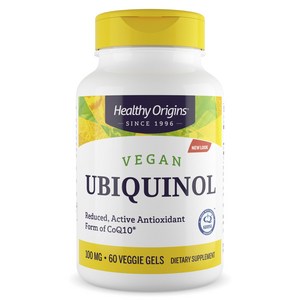 헬시오리진스 비건 유비퀴놀 100mg 베지젤, 60정, 1개