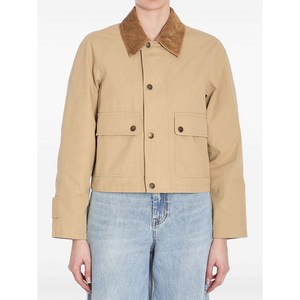 버버리 크롭 재킷, 베이지계열, UK 8(KR 55)