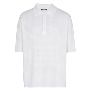 발망 PB 모노그램 폴로 셔츠, 화이트계열, Standard M(KR 105)