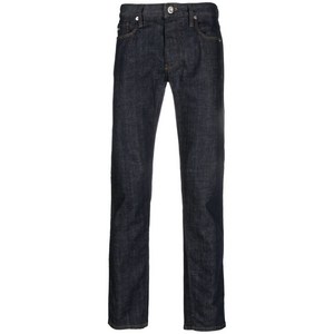 엠포리오아르마니 다크 워싱 스트레이트 진