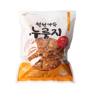 끓여먹는 누룽지, 1개, 1kg