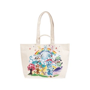 겐조 카툰 라지 토트 백