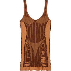 디젤 M칼리메라 미니 드레스, 브라운계열, Standard S(KR 55)