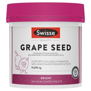 스위스 얼티부스트 그레이프 씨드 14250mg 타블렛 비건, 300정, 1개