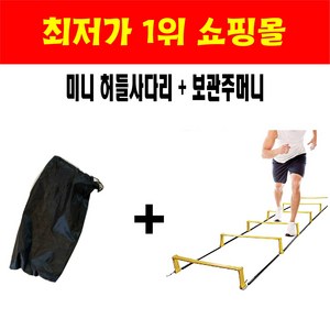 스킬즈 트레이닝 용품 엘리베이션 래더 + 파우치, 블랙
