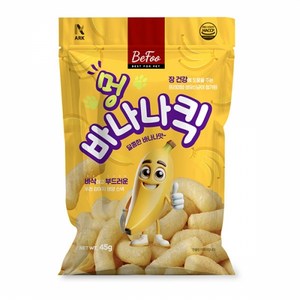 베푸 멍 바나나킥 45g, 1개, 바나나