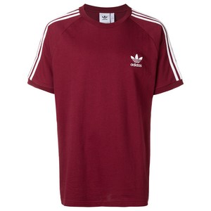 아디다스 classic 3-stripes T-shirt, 레드계열, S(KR 95)