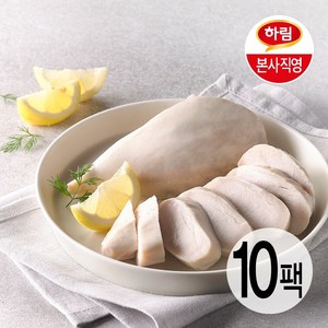 하림 [하림]하림 냉장 수비드 닭가슴살 레몬 100g 10팩, 10개