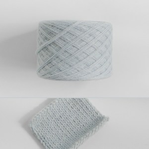 베이비 아쿠아블루 램스울80[6합] 뜨개실 볼실, 60g, 1개