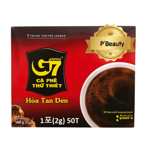 피뷰티 G7 블랙커피 인스턴트 50T 묶음세트, 2g, 50개입, 1박스