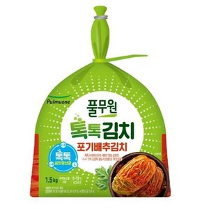 풀무원 톡톡 포기김치, 1.5kg, 1개