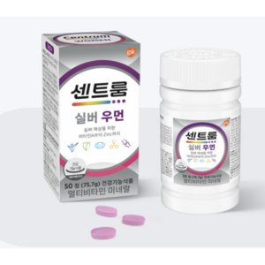 센트룸 실버 우먼 멀티비타민 미네랄 75.7g, 50정, 1개