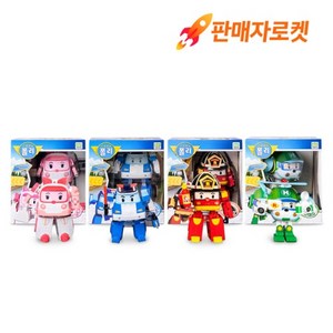 로보카폴리 변신로봇 디럭스 4종세트 (폴리 로이 엠버 헬리)