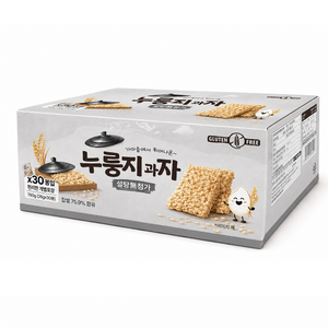 가마솥에서 튀어나온 누룽지 과자 설탕무첨가, 780g, 1개