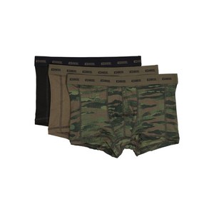 디젤 데미안-Utlt 복서 브리프 3팩 세트, 블랙계열+그린계열, Standard M