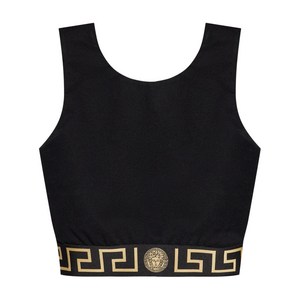 베르사체 그레카 보더 스포츠 브라, 블랙계열, Standard XXS(KR 33)