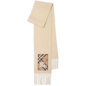 버버리 캐시미어 프린지 스카프