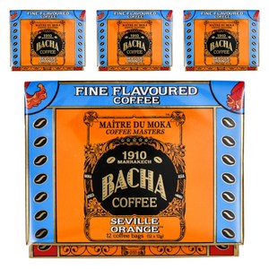 BACHA COFFEE 세빌 오렌지 커피 기프트박스, 12g, 12개입, 4개