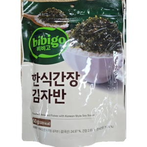 비비고 한식간장김자반, 50g, 4개