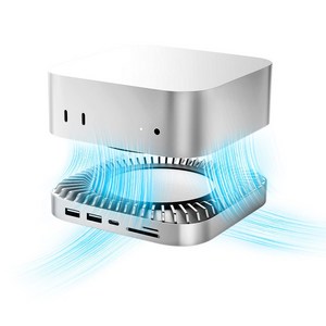 MOVESPEED DK5A1 USB C 도킹 스테이션 NVMe SSD 확장 4K HDMI 10Gbps SD TF 카드리더기 3.5mm 오디오 Mac mini M4 M4 Pro 호환