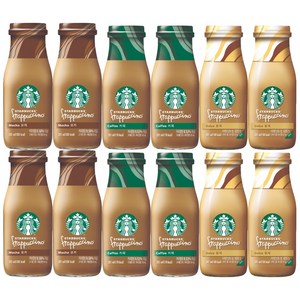 올따옴기획 스타벅스프라푸치노281ml 커피+모카+돌체x4개씩, 1세트, 1세트