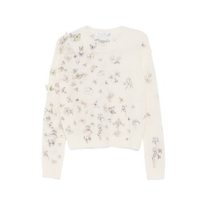 디올 버터플라이 플로럴 스웨터