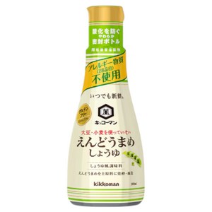 킷코만 글루텐프리 언제나신선한 엔도마메 쇼유 일본 기꼬만 완두콩 간장 (200ml)