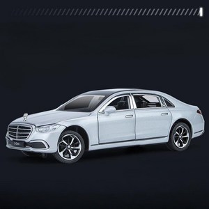 벤츠 S클래스 자동차모형 자동차다이캐스트 자동차미니어처 미니카 다이캐스트 자동차장난감 마이바흐 s680, S400L(화이트)