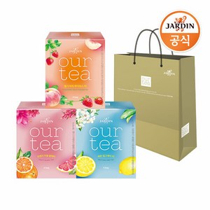 쟈뎅 아워티 4P 베스트 3종 SET B 오렌지+레몬+딸기, 없음