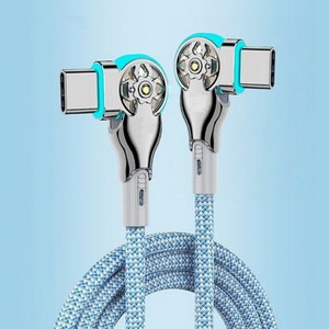 180도 회전 C to C타입 초고속충전 케이블