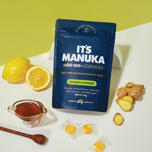 잇츠마누카 꿀 레몬진저 캔디 IT'S MANUKA 180gX1봉, 180g, 1개