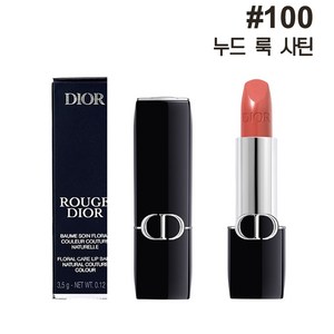 루쥬 디올 [무료선물포장], 100 누드룩 사틴, 1개, 3.5g