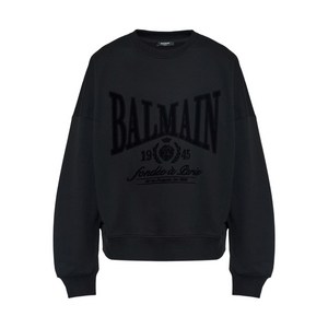 발망 로고 프린트 스웨트셔츠, 블랙계열, Standard S(KR 100)