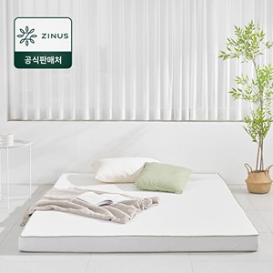지누스 [베스트]그린티 플러스 메모리폼 토퍼 리뉴얼 (10cm/슈퍼싱글) 바닥/침대 매트리스