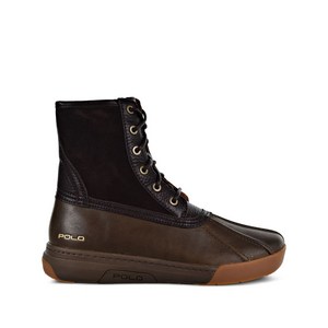 폴로랄프로렌 데클란 레이스업 레더 부츠