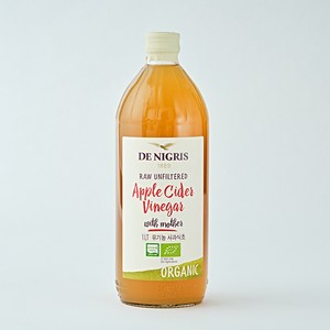 데니그리스 유기농 사과 식초, 1L, 4개