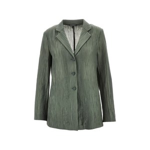 엠포리오아르마니 플리츠 블레이저, 그린계열, Italy 44(KR 77)