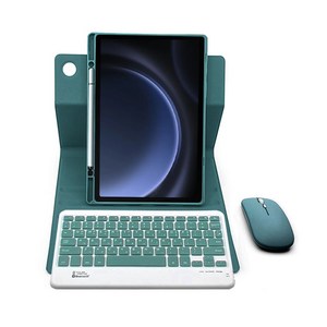갤럭시탭A9 플러스 11 호환 콤비회전 S펜수납 블루투스 케이스 키보드 마우스 패키지