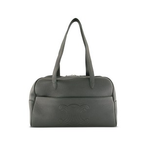 셀린느 트리옹프 그레인 레더 더플 백