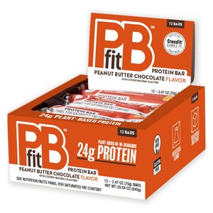 피비핏 프로틴 바 피넛 버터 초콜릿, 70g, 12개