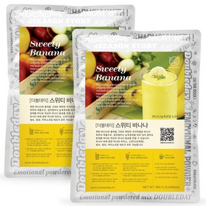 더블데이 스위티 바나나 파우더, 800g, 1개입, 2개